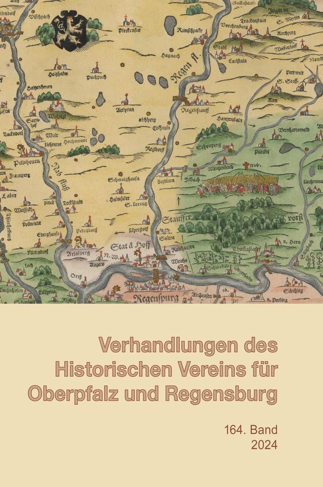 Verhandlungen des Historischen Vereins für Oberpfalz u. Regensburg