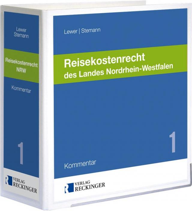 Reisekostenrecht des Landes Nordrhein-Westfalen