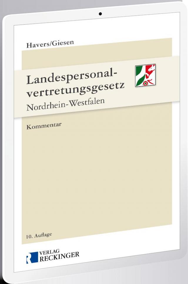 Landespersonalvertretungsgesetz Nordrhein-Westfalen – Digital
