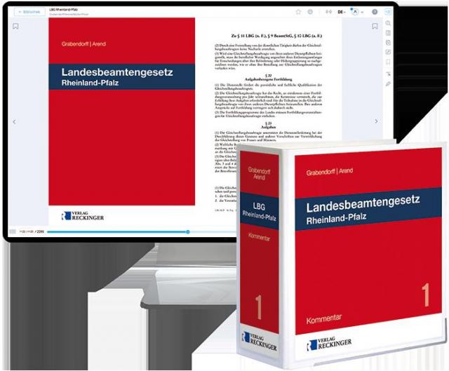 Landesbeamtengesetz Rheinland-Pfalz – Print + Digital