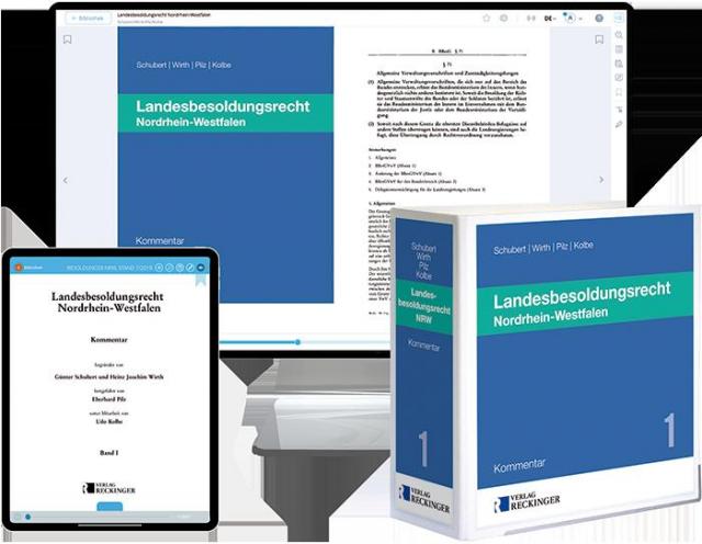 Landesbesoldungsrecht Nordrhein-Westfalen – Print + Digital