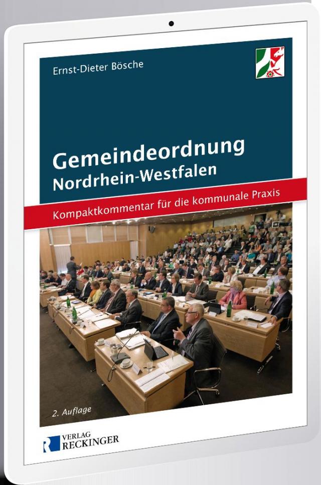 Gemeindeordnung für das Land Nordrhein-Westfalen – Kompaktkommentar für die kommunale Praxis (Digital)