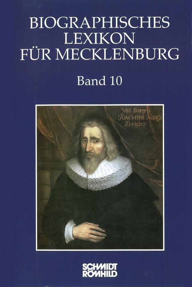 Biographisches Lexikon für Mecklenburg Band 10