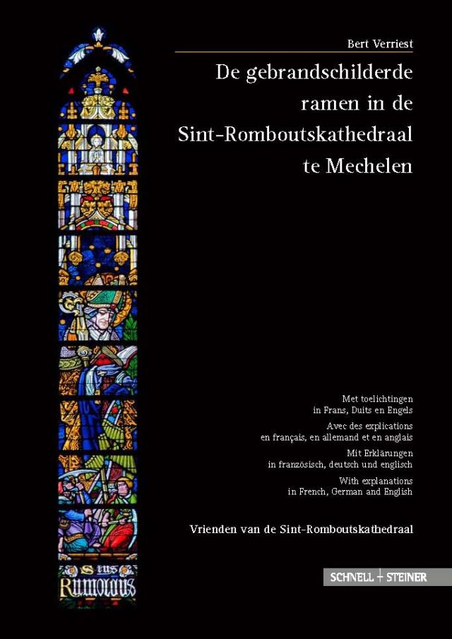 De gebrandschilderde ramen in de Sint-Romboutskathedraal