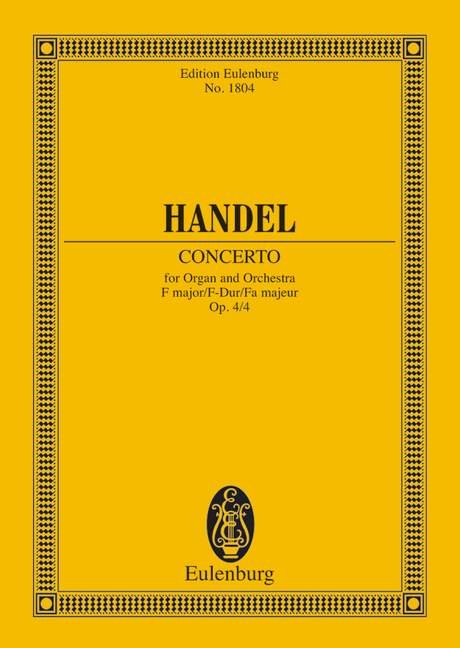 Orgel-Konzert Nr. 4 F-Dur