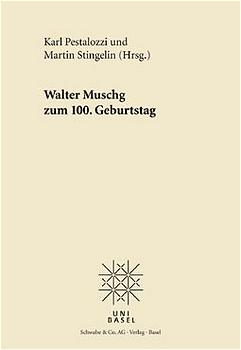 Walter Muschg 1898-1998