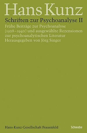 Schriften zur Psychoanalyse II