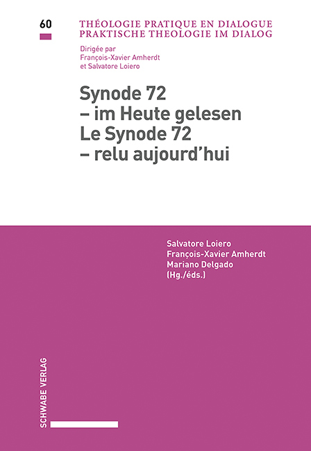 Synode 72 – im Heute gelesen / Le Synode 72 – relu aujourd'hui
