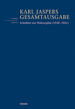 Schriften zur Philosophie (1938–1961)