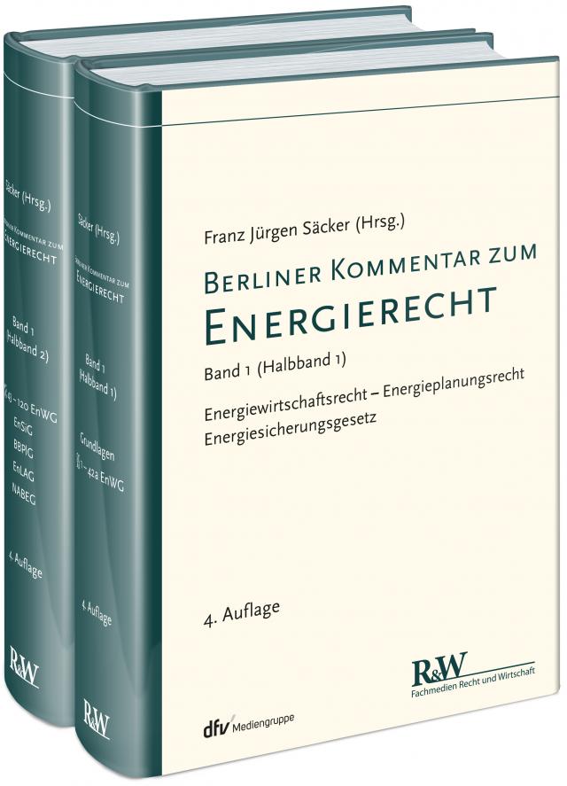 Berliner Kommentar zum Energierecht, Band 1 in 2 Teilbänden