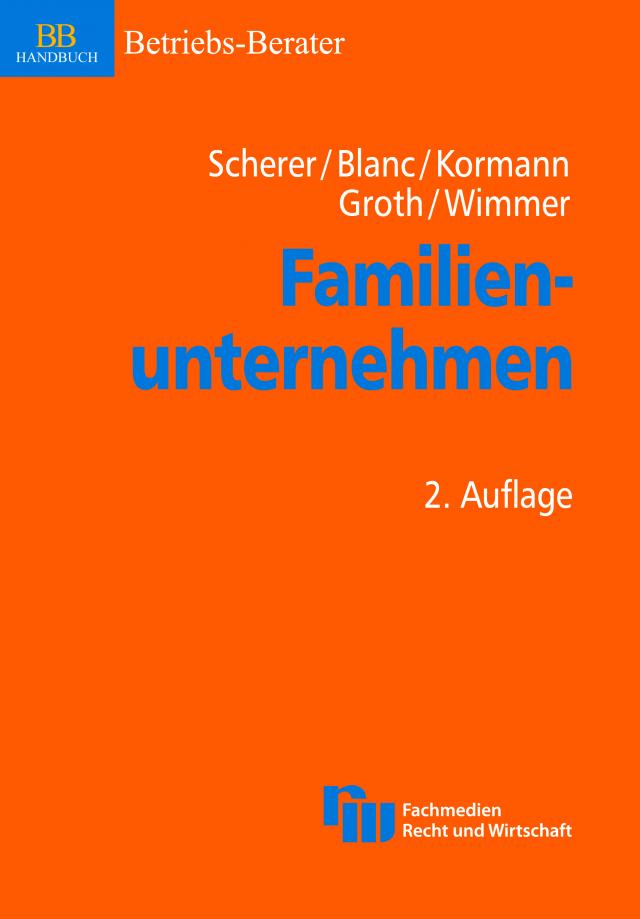 Familienunternehmen BB-Handbuch  