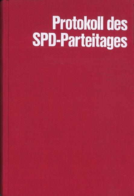 Protokoll über die Verhandlungen des Parteitages der SPD 1890-1913