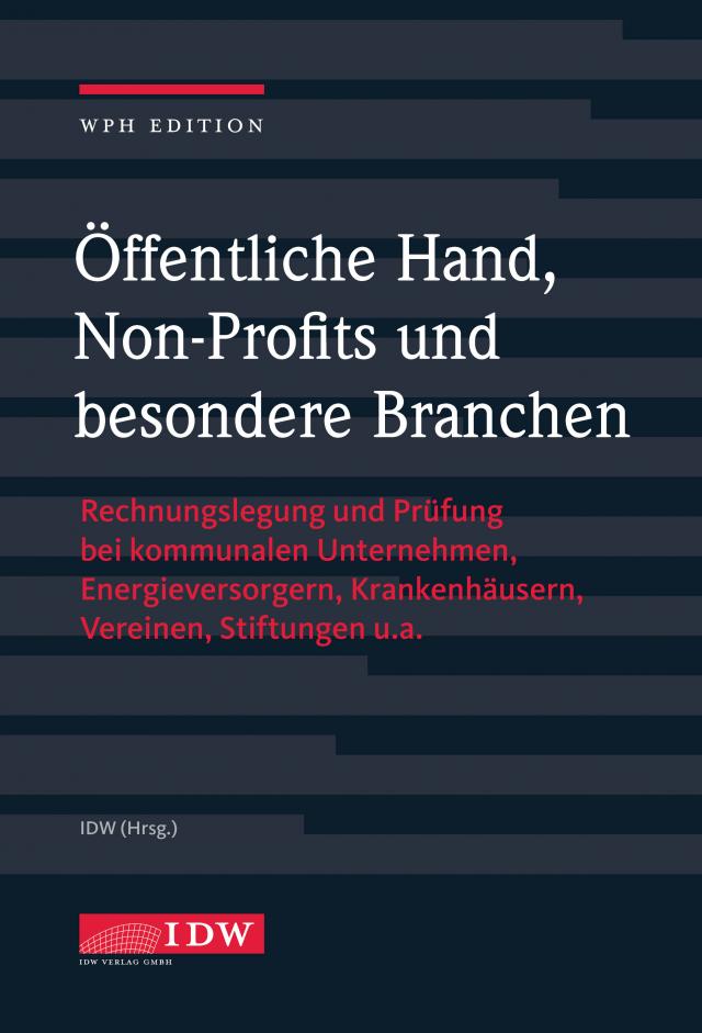 Öffentliche Hand, Non-Profits und besondere Branchen mit Online-Ausgabe