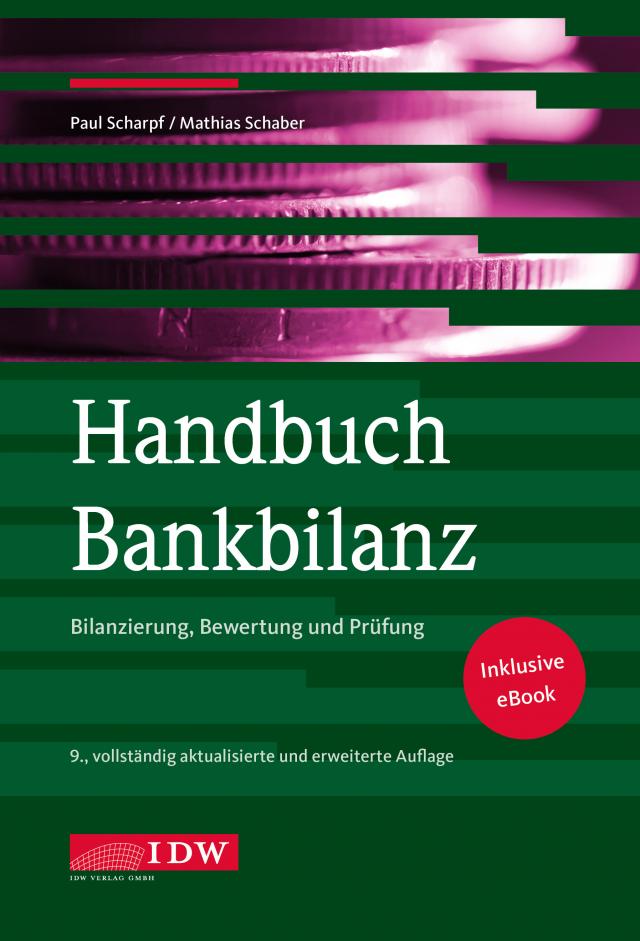 Handbuch Bankbilanz, 9. Auflage