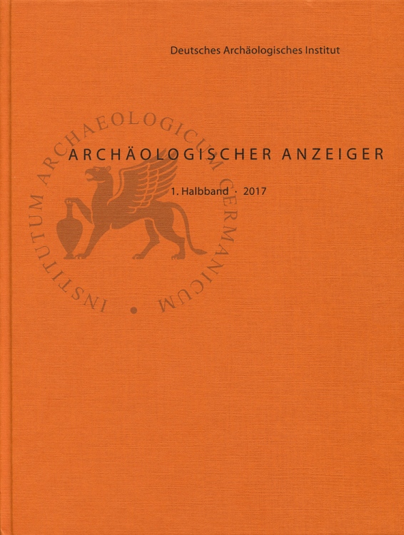 Archäologischer Anzeiger / Archäologischer Anzeiger 2017/1