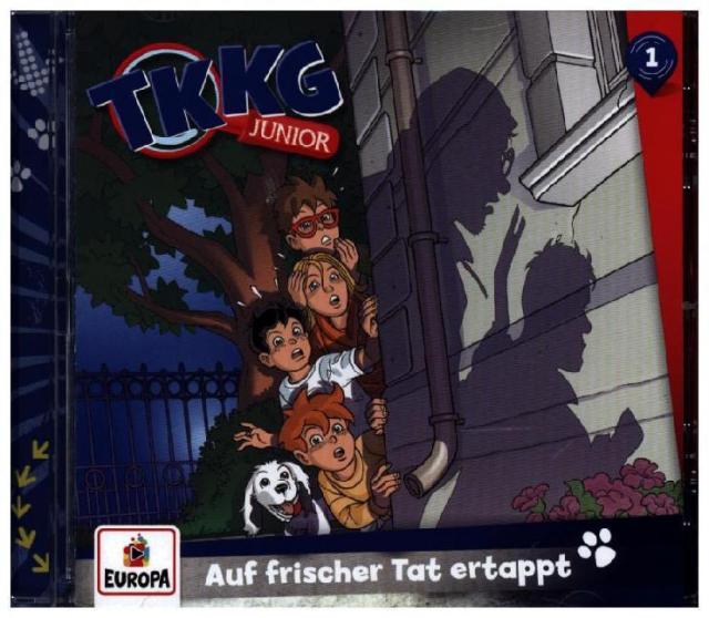 TKKG Junior - Auf frischer Tat ertappt, 1 Audio-CD