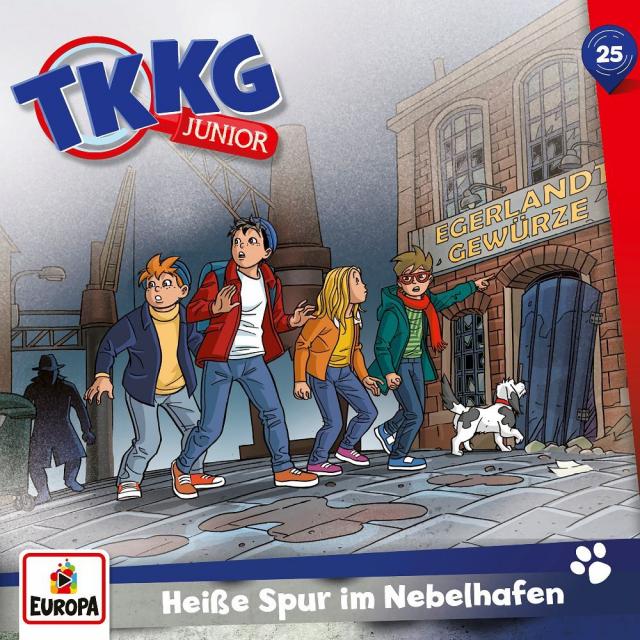 TKKG Junior - 025/Heiße Spur im Nebelhafen, Audio-CD