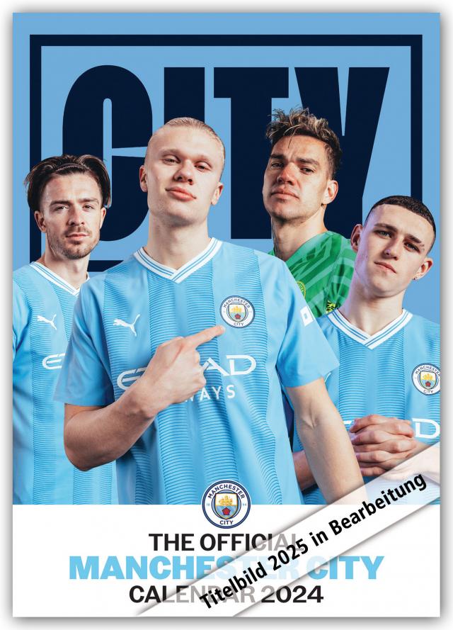 Manchester City FC 2025 – A3-Posterkalender