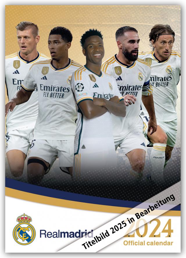 Real Madrid 2025 – A3-Posterkalender