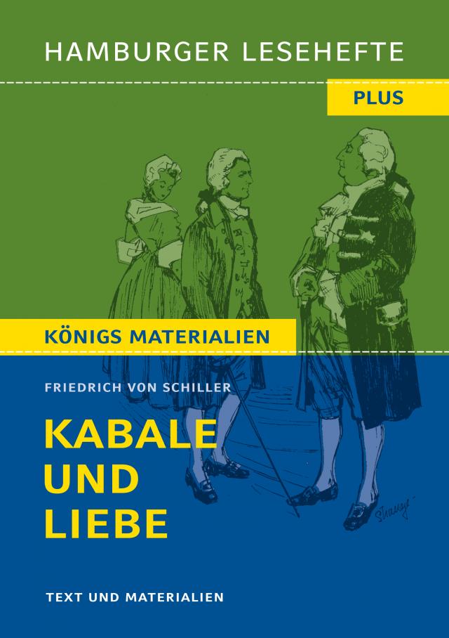 Kabale und Liebe von Friedrich Schiller. Ein bürgerliches Trauerspiel. (Textausgabe)