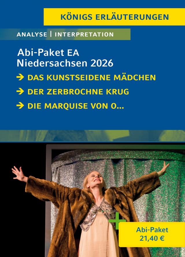 Abitur Niedersachsen 2026 EA Deutsch - Abi-Paket