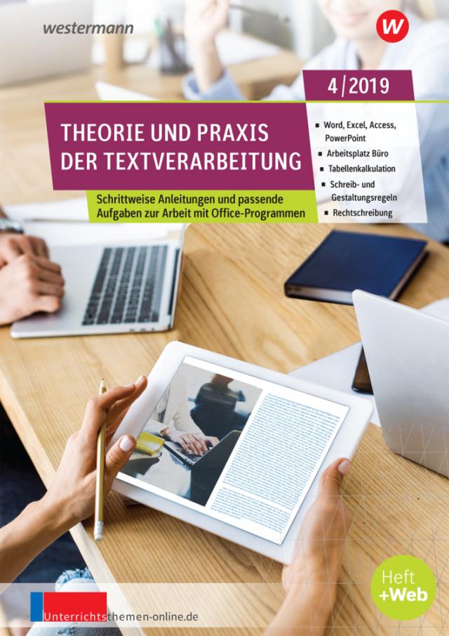 Theorie und Praxis der Textverarbeitung. H.4/2019