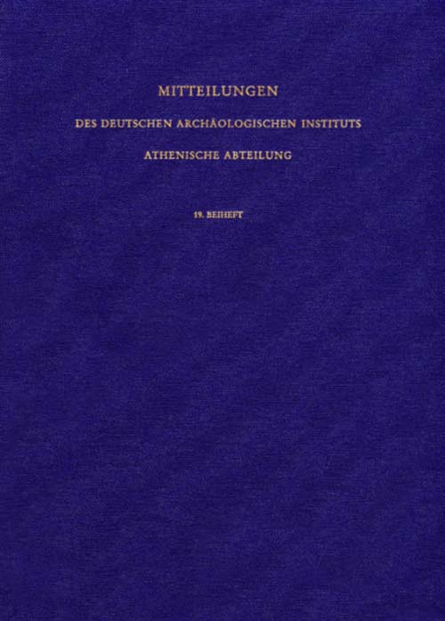 Mitteilungen des Deutschen Archäologischen Instituts. Athenische Abteilung / Die Athena Parthenos