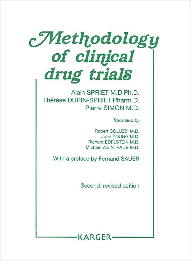Methodology of Clinical Drug Trials
