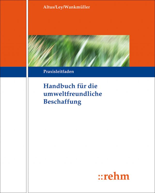 Handbuch für die Umweltfreundliche Beschaffung