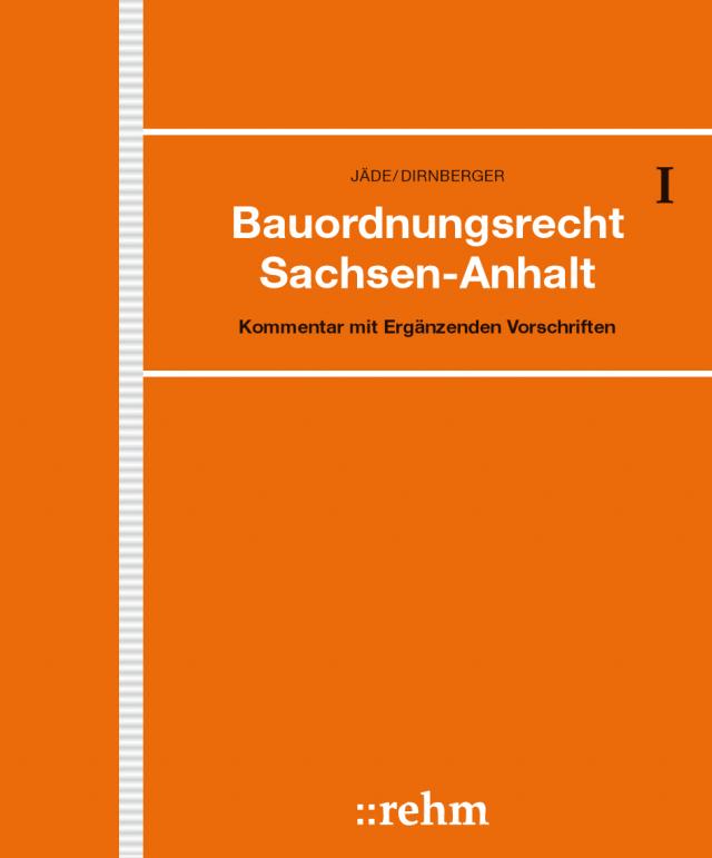 Bauordnungsrecht Sachsen-Anhalt