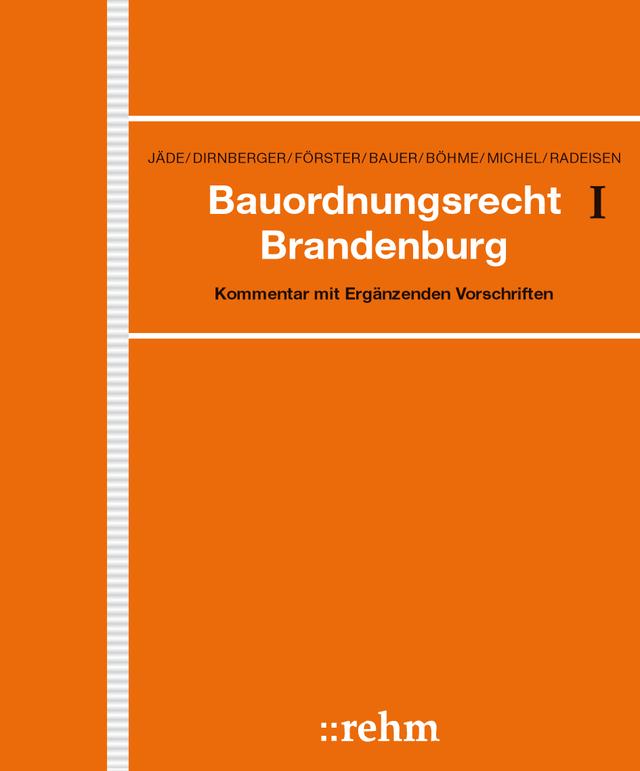 Bauordnungsrecht Brandenburg