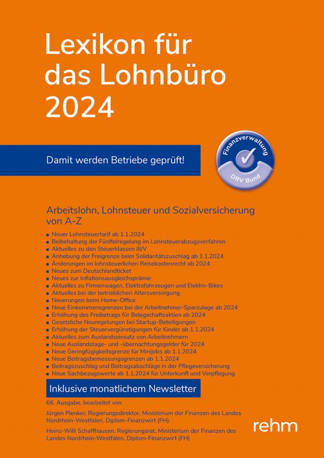 Lexikon für das Lohnbüro 2024 (E-Book PDF)