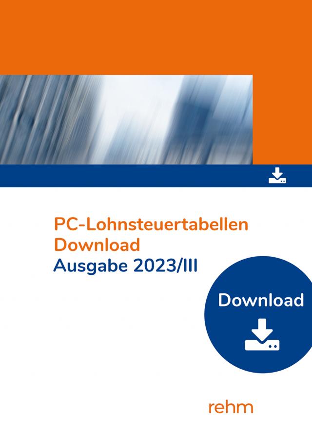 PC-Lohnsteuertabellen 2023/III Netzwerkversion