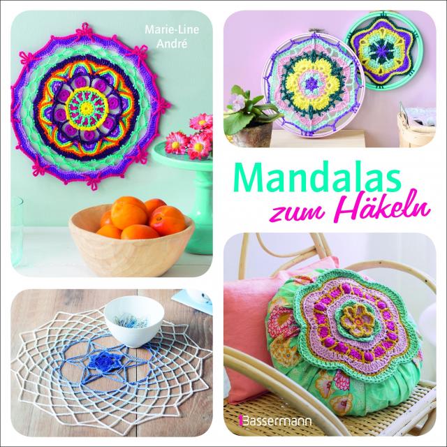 Mandalas zum Häkeln: Das Häkelbuch für Erwachsene mit Anleitungen, Muster und Designs zur Entspannung und für mehr Achtsamkeit