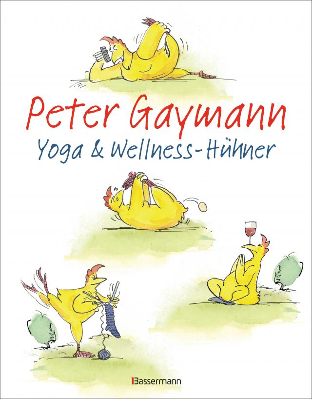 Yoga- und Wellness-Hühner