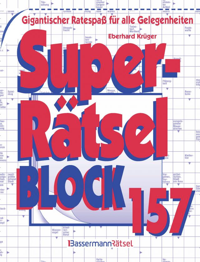 Superrätselblock 157 (5 Exemplare à 3,99 €)