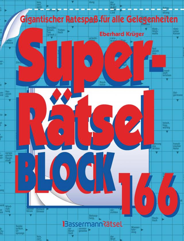 Superrätselblock 166 (5 Exemplare à 3,99 )
