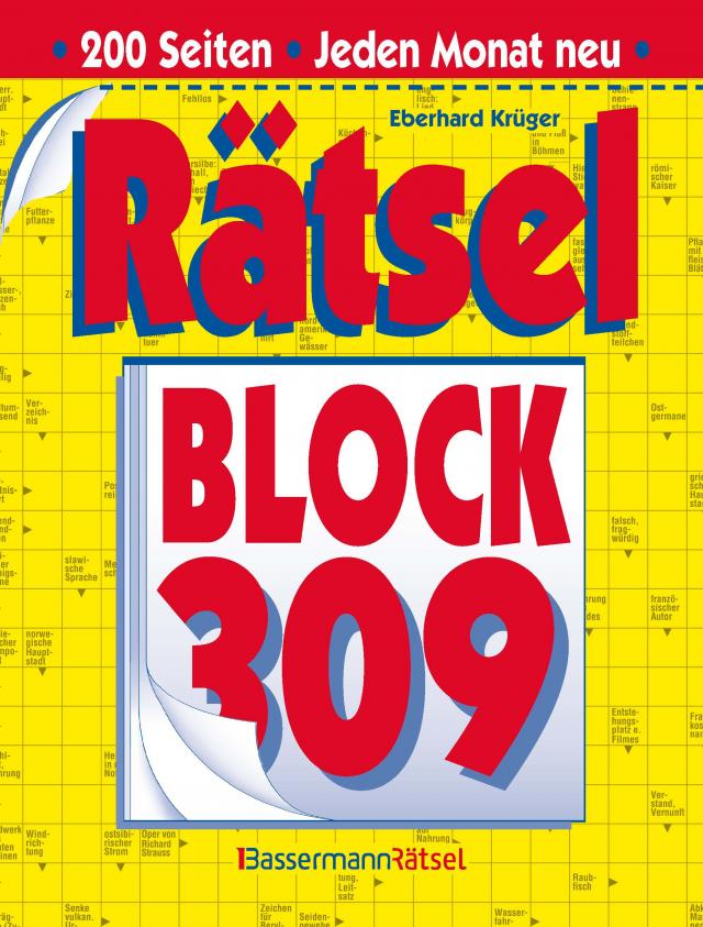 Rätselblock 309 (5 Exemplare à 2,99 )