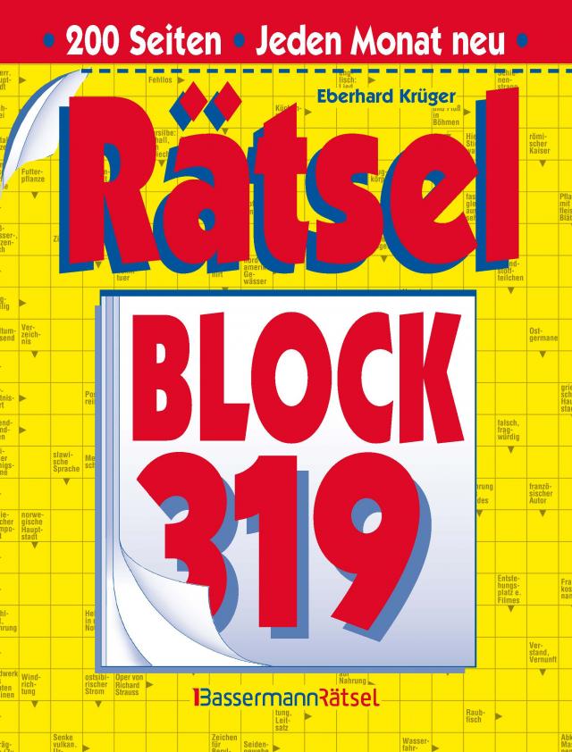 Rätselblock 319 (5 Exemplare à 2,99 €)