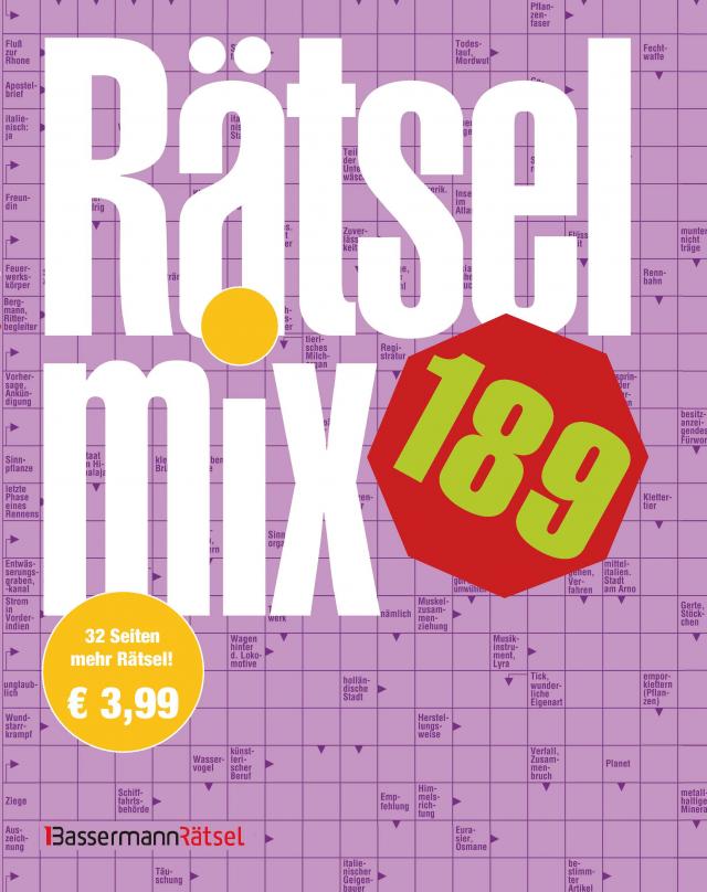 Rätselmix 189 (5 Exemplare à 3,99 EUR)