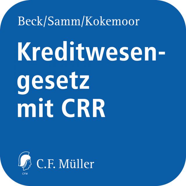 C.F. Müller Beratermodul Kreditwesengesetz mit CRR online