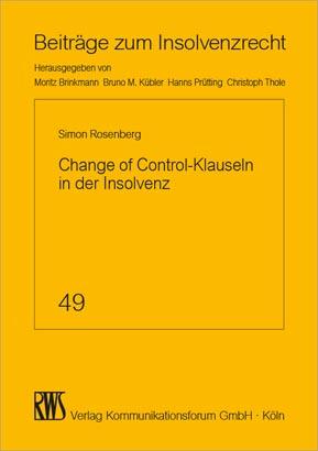 Change of Control-Klauseln in der Insolvenz