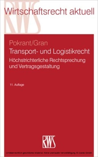 Transport- Und Logistikrecht