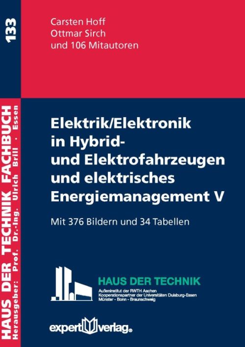 Elektrik/Elektronik in Hybrid- und Elektrofahrzeugen und elektrisches Energiemanagement V