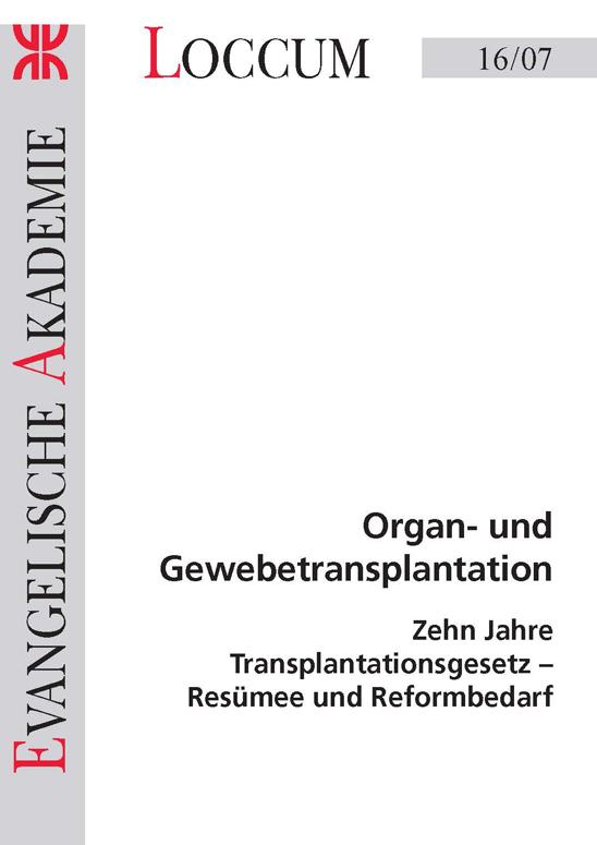 Organ-und Gewebetransplantation