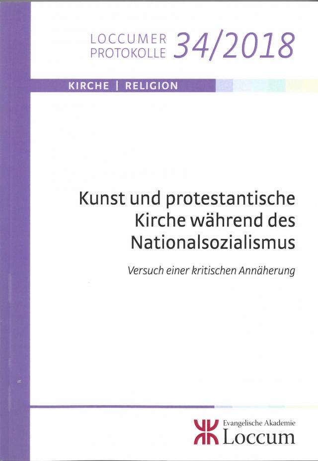 Kunst und protestantische Kirche während des Nationalsozialismus