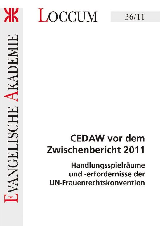 CEDAW vor dem Zwischenbericht 2011