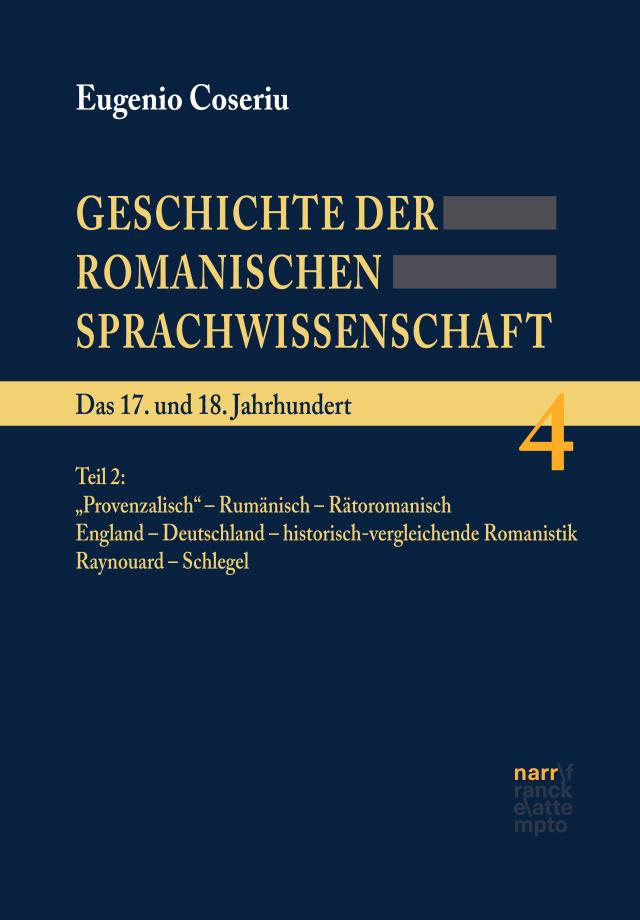 Geschichte der romanischen Sprachwissenschaft