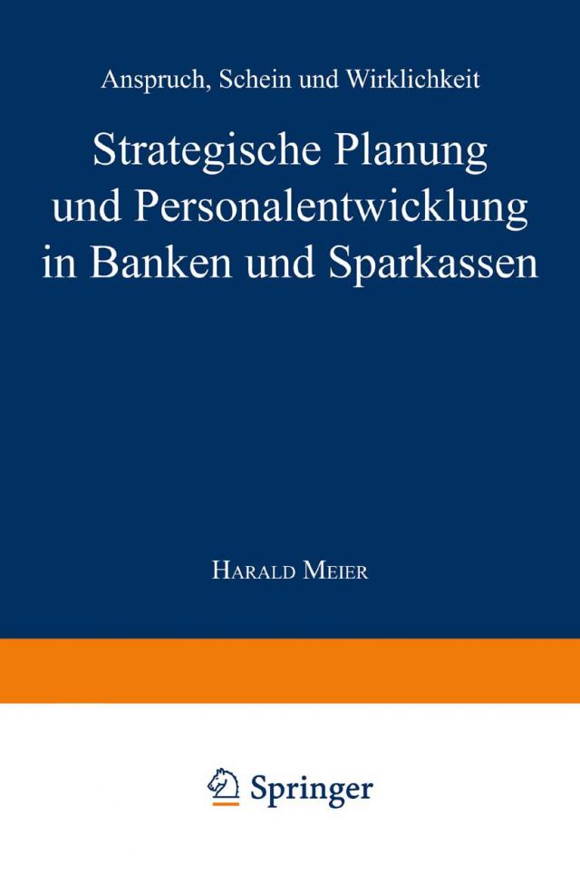 Strategische Planung und Personalentwicklung in Banken und Sparkassen