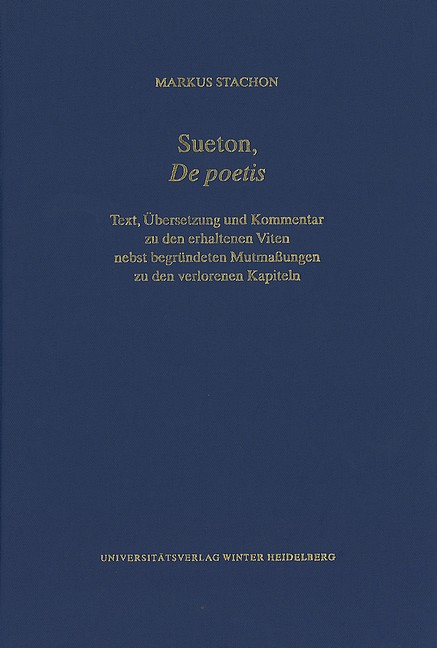Sueton, ‚De poetis‘
